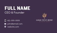 Organic Nature Tree Planting Business Card Design