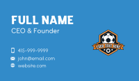 Football Athletic Sport Business Card Design
