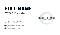 Suburbs Business Card example 1