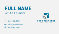 Airplane Shipment Delivery Business Card