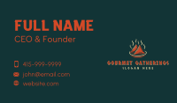 Samosa Gourmet Dining Business Card Image Preview