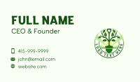 Tree Shovel Plant Business Card Design