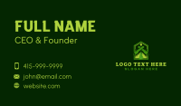 Woodwork Chainsaw Forest Business Card