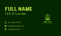 Woodwork Chainsaw Forest Business Card