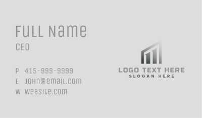 Modern Architecture Company Business Card