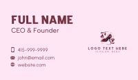 Pumps Business Card example 1