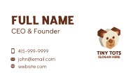 3D Bear Head  Business Card