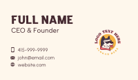 Cool Dog Sunglasses Business Card