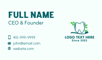 Eco Dental Toothbrush  Business Card