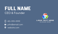 Cyber Tech Shield Business Card