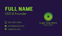 Green Nature Floral  Business Card