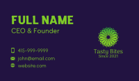 Green Nature Floral  Business Card