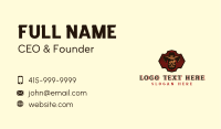 Mustache Business Card example 3