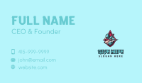 Ninja Kunai Emblem Business Card Design