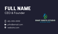 Spray Cleaning Droplet Business Card