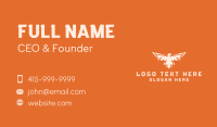 Military Camp Business Card example 2