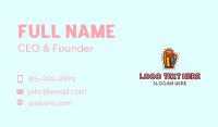 Fast Food Business Card example 4