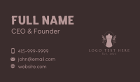 Classy Fashion Mannequin  Business Card