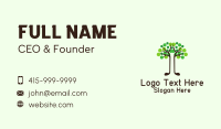 Eco Golf Tree Business Card