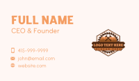 Buzz Saw Business Card example 2