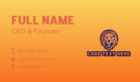 Basketball Lion Business Card Design