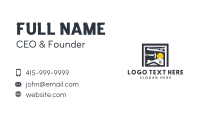 House Tools Carpentry Business Card