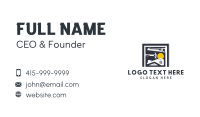 Carpentry Business Card example 1