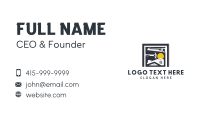 House Tools Carpentry Business Card Design