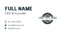 Automotive Tire Wheels Business Card