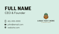 Hippie Business Card example 2