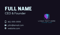 Cyber Intelligence Circuit Business Card