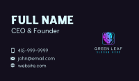Cyber Intelligence Circuit Business Card