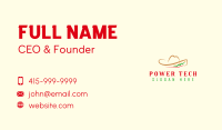 Sombrero Mexican Hat Business Card