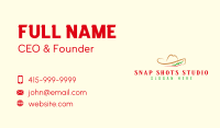 Sombrero Mexican Hat Business Card