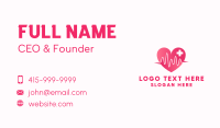 Heart Care Clinic Business Card