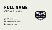 Automotive Race Car Business Card