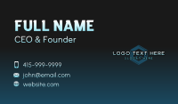 Digital Tech Cube Business Card