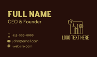 Contractor Business Card example 3