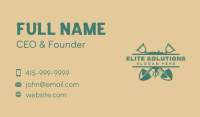 Plant Shovel Nature Business Card