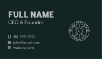 Classic Company Brand Business Card