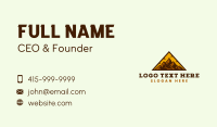 Mountain Peak Outdoor Business Card