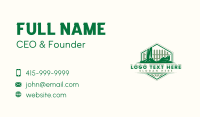 Lawn Mower Gardening Business Card