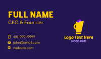 Bartending Business Card example 1