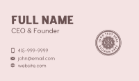 Generic Apparel Store Business Card