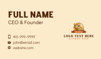 Western Bull Rodeo Business Card Design