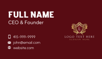 Luxury Royal Shield Business Card