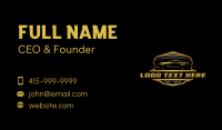 Automotive Car Garage Business Card