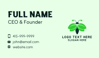 Organic Leaf Insect Business Card