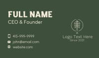 Eucalyptus Leaf Oil Business Card