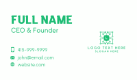 Abstract Network Tech Letter Business Card
